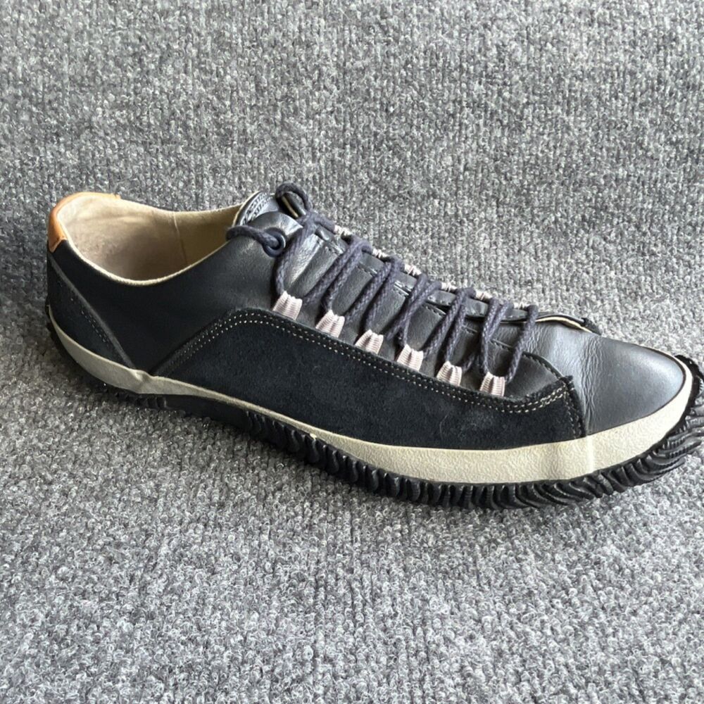 SPINGLE MOVE Men's Athletic Sneakers Blue Low Top Solid Lace Up Made in Japan XL